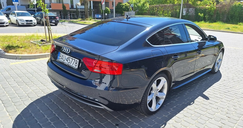 Audi A5 cena 74999 przebieg: 130000, rok produkcji 2016 z Białystok małe 407
